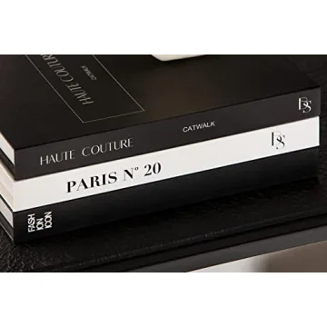 Elegant Decorative Books Set of 3 for Home Decor