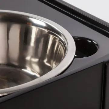 Elevated Dog Bowls with Storage for Large Dogs by IRIS