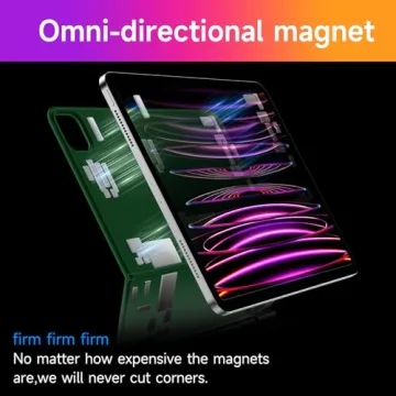 HOU Keyboard Case for iPad Air 11" 2024 and iPad Pro