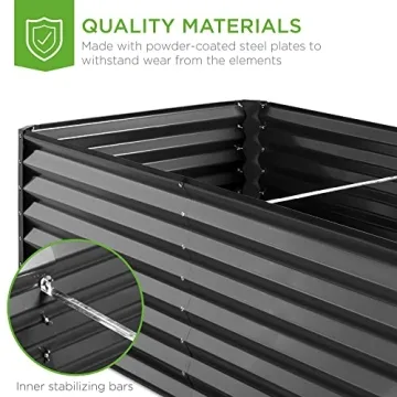 Best Choice Outdoor Metal Raised Garden Bed for All