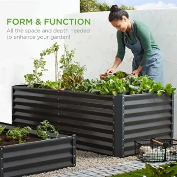 Best Choice Outdoor Metal Raised Garden Bed for All
