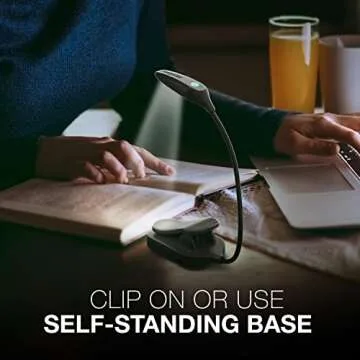 Energizer Rechargeable LED Book Light Flex for Reading