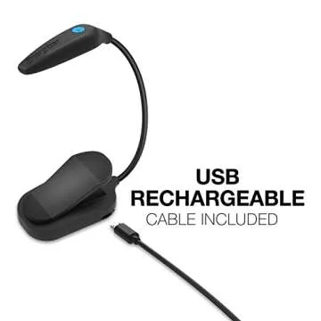 Energizer Rechargeable LED Book Light Flex for Reading