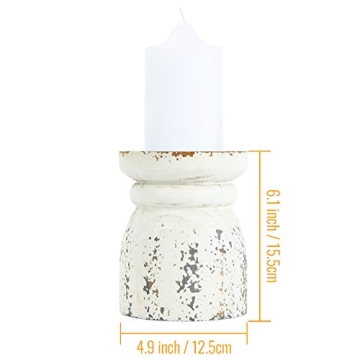 SOFE Rustic Vintage Candle Holder for Dining Table