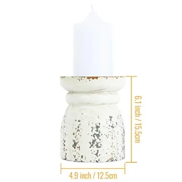 SOFE Rustic Vintage Candle Holder for Dining Table