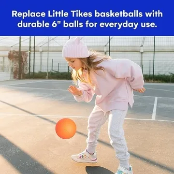 Botabee Kids Basketball Set - 6" Mini Balls for Toddlers