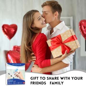 Cute Silicone Straw Covers for Stanley Tumblers - 10PCS