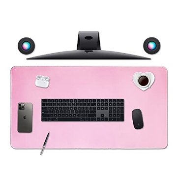 Stylish Extra-Large Pink Gaming Mouse Pad for All