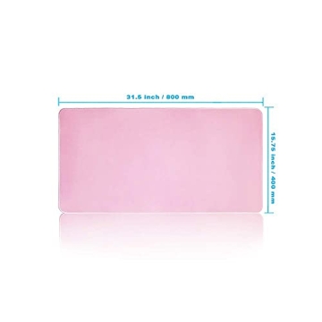 Stylish Extra-Large Pink Gaming Mouse Pad for All