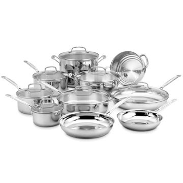 Cuisinart 17-Piece Chef's Classic Cookware Set