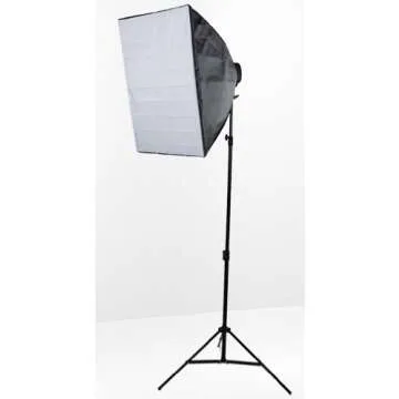 Fancierstudio 3800 Watt Softbox Video Lighting Kit Light Kit with Carrying Case by Fancierstudio 9060SB4