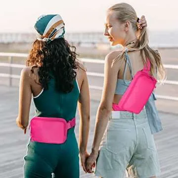 Joysoda Fanny Pack,Belt Bag,40 Inch Asjustable Strap Everywhere Belt Bag,for Women and Men