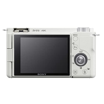 Sony ZV-E10 Mirrorless Camera Video Bundle with LED Light