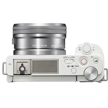 Sony ZV-E10 Mirrorless Camera Video Bundle with LED Light