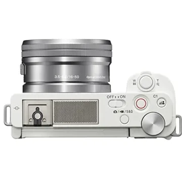 Sony ZV-E10 Mirrorless Camera Video Bundle with LED Light