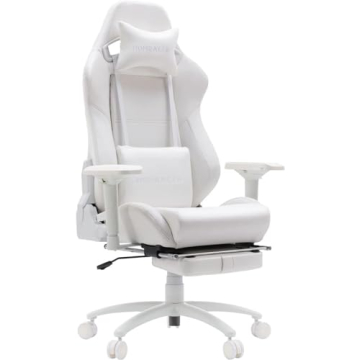 HOMRACER Gaming Chair with Footrest - Ergonomic, Adjustable, and Stylish