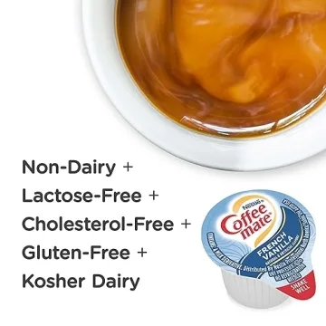 French Vanilla Coffee Creamer Singles by Nestle