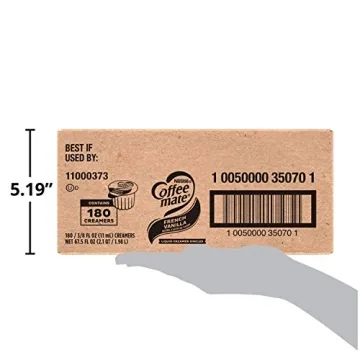 French Vanilla Coffee Creamer Singles by Nestle