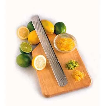 Microplane Stainless Steel Zester - Chef's Essential Tool