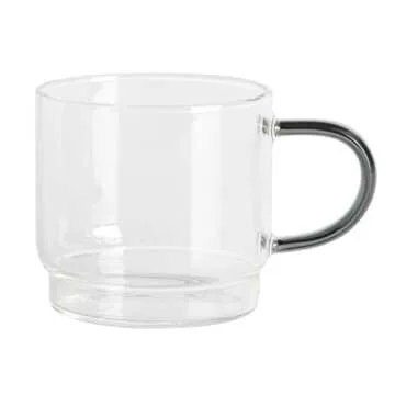 Gibson Stackable Glass Espresso Cups - Set of 4