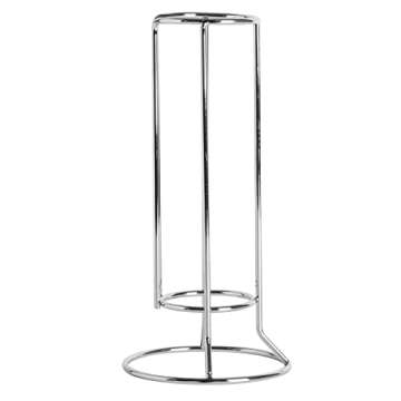 Gibson Soho Lounge Stackable Glass Espresso Cups with Rack, Glass, 4-Piece, 3.8oz