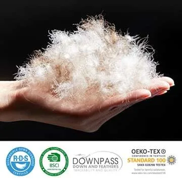 Topplen King Size Down Comforter - All Season Warmth