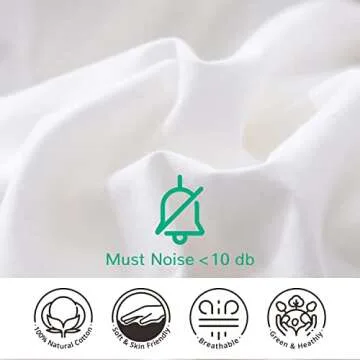 Topplen King Size Down Comforter - All Season Warmth