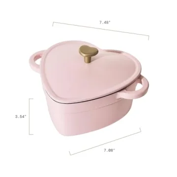 Heart Shaped Cast Iron Casserole by Drew Barrymore