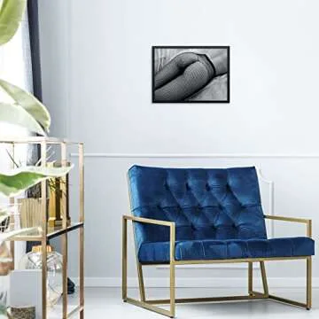 Sincerely, Not Fashion Art Print Woman with Fishnets Poster 11"x14" UNFRAMED Modern Artwork for Bedroom Gallery Wall Decor (OPTION 1)