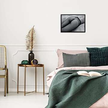 Sincerely, Not Fashion Art Print Woman with Fishnets Poster 11"x14" UNFRAMED Modern Artwork for Bedroom Gallery Wall Decor (OPTION 1)