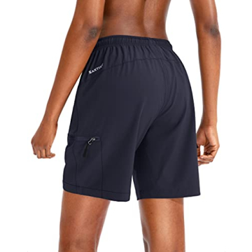 SANTINY Women's Hiking Shorts Quick Dry Lightweight Cargo