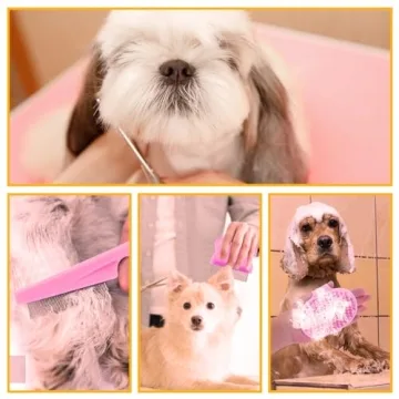 Complete 9PCS Grooming Kit for Dogs and Cats - All Breeds