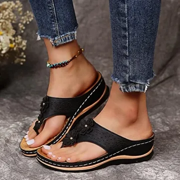 Comfortable Orthopedic Walk Sandals with Arch Support for Women