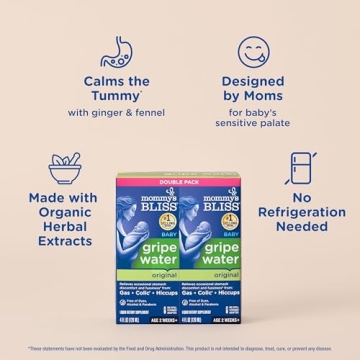 Mommy's Bliss Double Pack Gripe Water Soothes Infants
