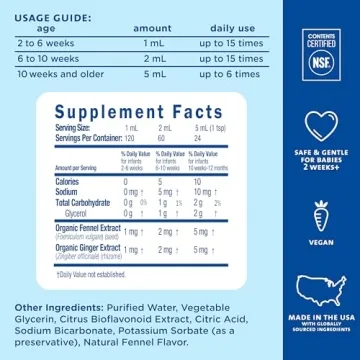 Mommy's Bliss Double Pack Gripe Water Soothes Infants