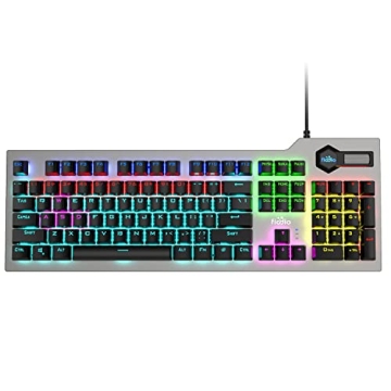 FIODIO RGB Mechanical Gaming Keyboard for All Setup