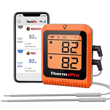 Wireless Meat Thermometer with Bluetooth & Probes