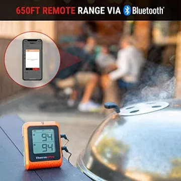 Wireless Meat Thermometer with Bluetooth & Probes