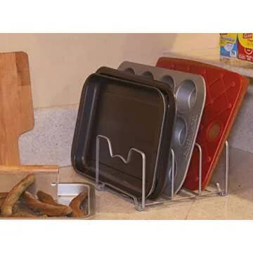 Simple Kitchen Organizer Rack - Store Pots & Bakeware