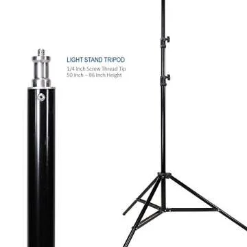 LimoStudio 700W Photo Softbox Lighting Kit, Studio Light Diffuser Reflector 24 x 24 Inch, Photo Equipment Carry Bag, Photography Studio, AGG2138