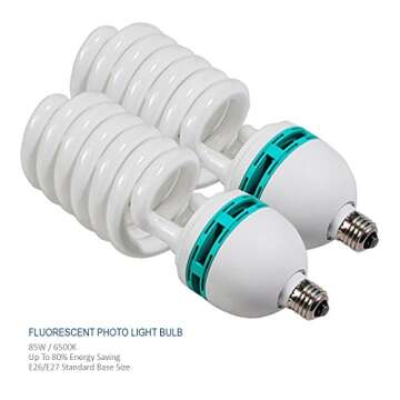 LimoStudio 700W Photo Softbox Lighting Kit, Studio Light Diffuser Reflector 24 x 24 Inch, Photo Equipment Carry Bag, Photography Studio, AGG2138