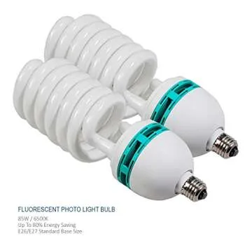 LimoStudio 700W Photo Softbox Lighting Kit, Studio Light Diffuser Reflector 24 x 24 Inch, Photo Equipment Carry Bag, Photography Studio, AGG2138