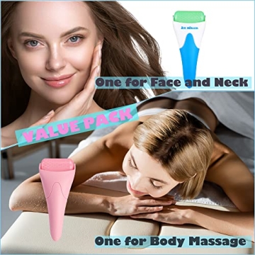 AFOUNDA 2-Pack Ice Rollers for Face and Eye Care