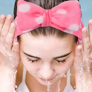 UMIKU 8 Pack Soft Coral Fleece Headbands for Women