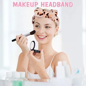 UMIKU 8 Pack Soft Coral Fleece Headbands for Women