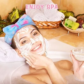 UMIKU 8 Pack Soft Coral Fleece Headbands for Women