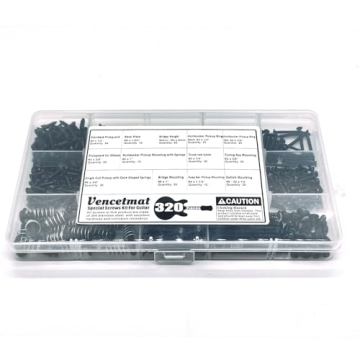 Guitar Screws Kit - Stainless Steel for Fender & Gibson