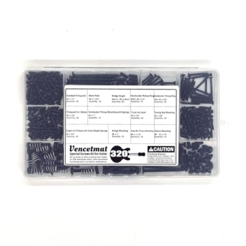 Guitar Screws Kit - Stainless Steel for Fender & Gibson