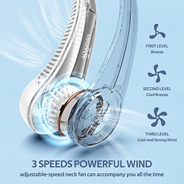 Portable Neck Fan for Hands-Free Cooling Anywhere