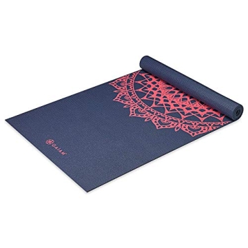 Gaiam Non-Slip Yoga Mat Free Yoga Class Lightweight